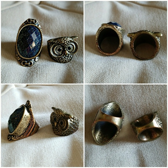 🦉 2 ASOS Statement Rings 🦉 - Picture 4 of 4